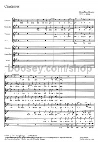 Catemus Domino (SATB Choral Score)
